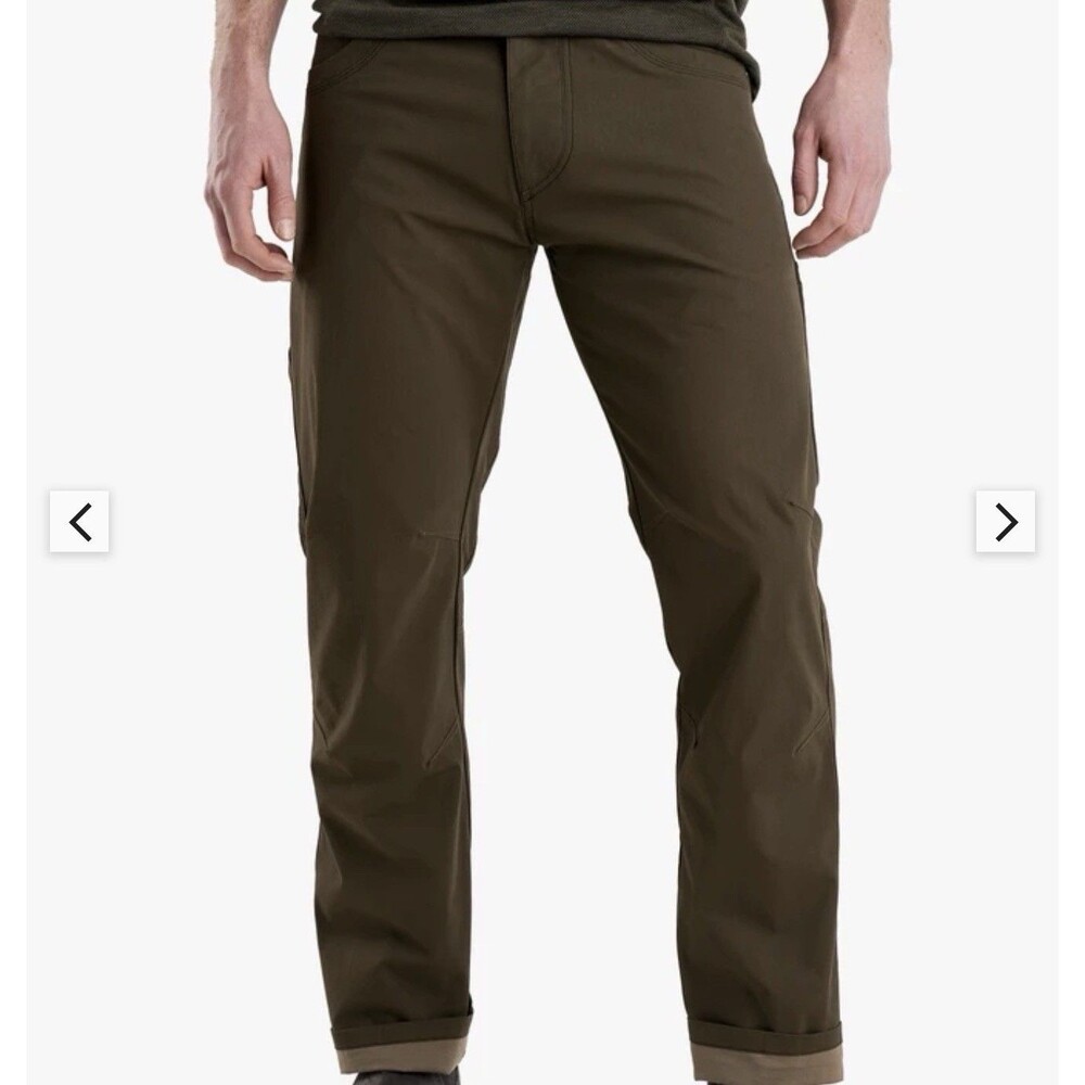 New With Tags KUHL Mens Revolvr Pant Full Fit/Gun Metal Size 38WX32L Style# 5232